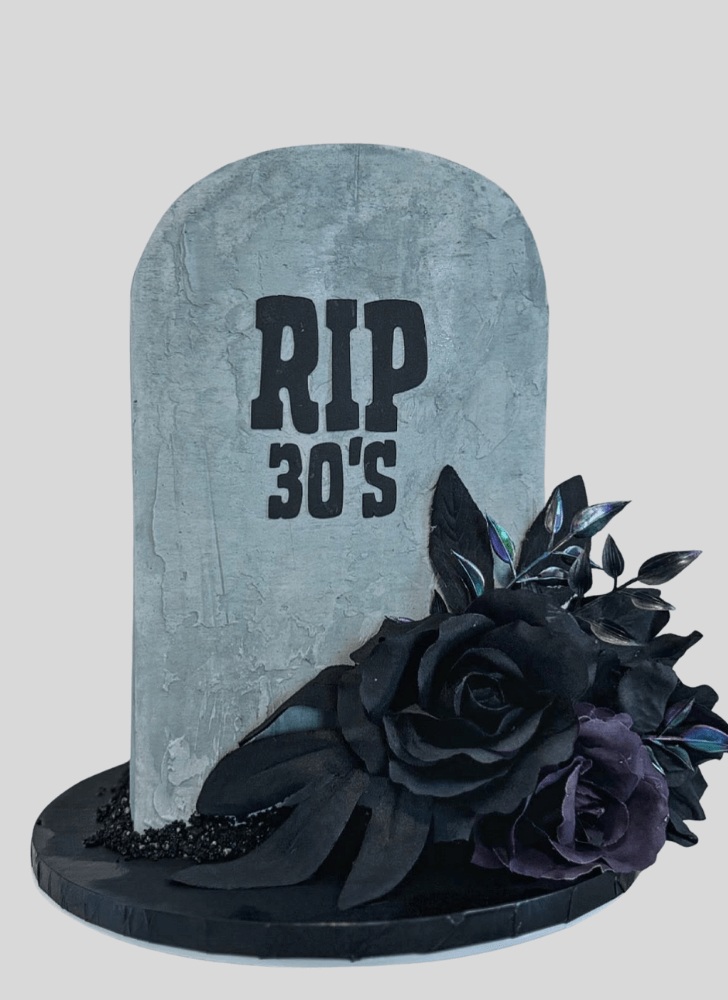 Admirable Tombstone Cake Design