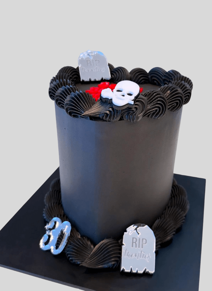 Cute Tombstone Cake