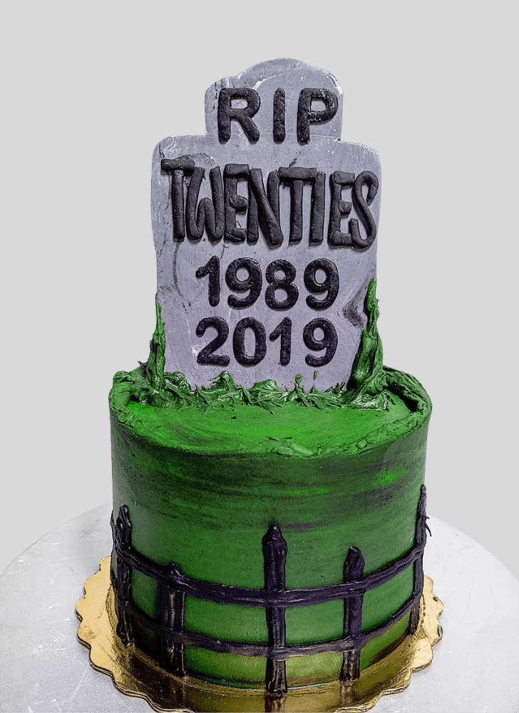 Fascinating Tombstone Cake