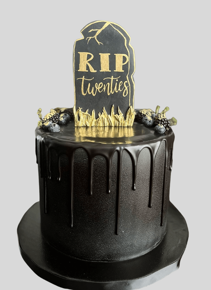 Good Looking Tombstone Cake