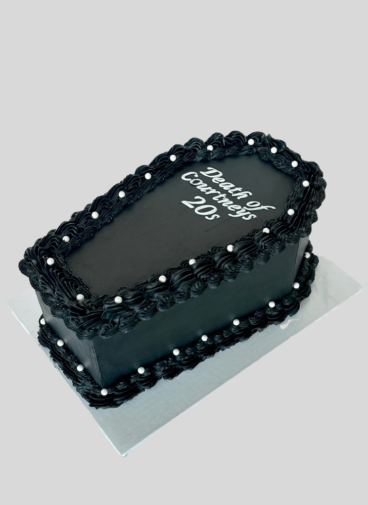 Graceful Tombstone Cake