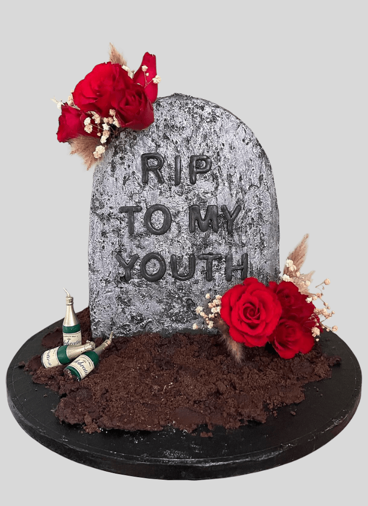 Resplendent Tombstone Cake