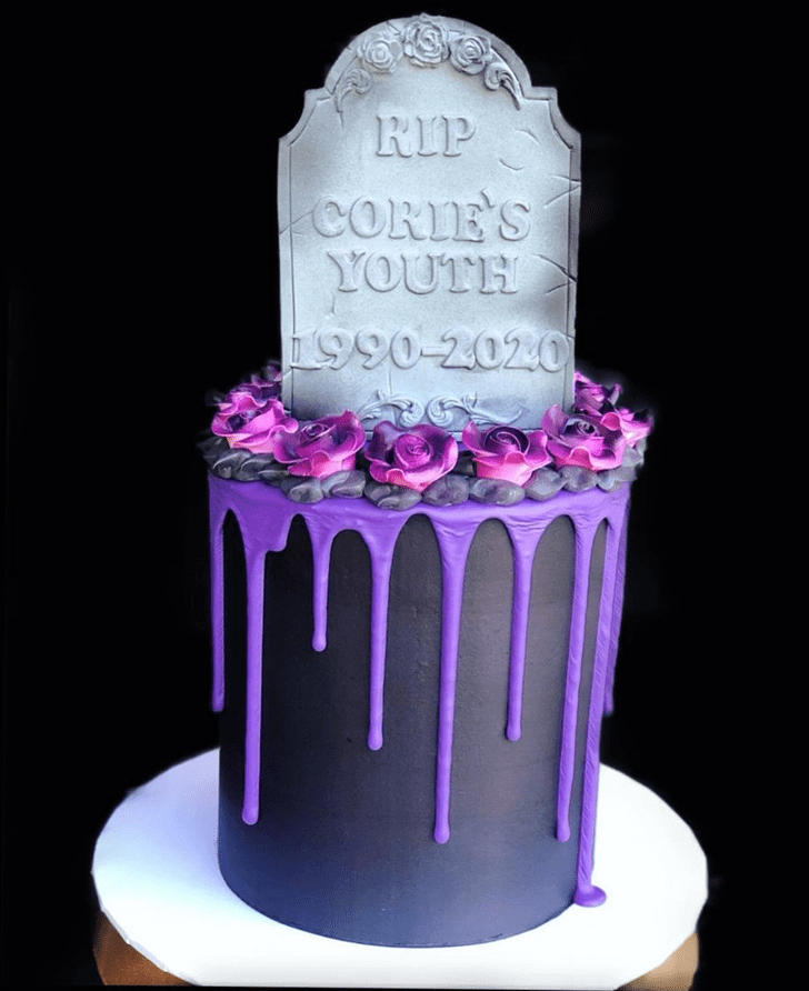 Delightful Tombstone Cake