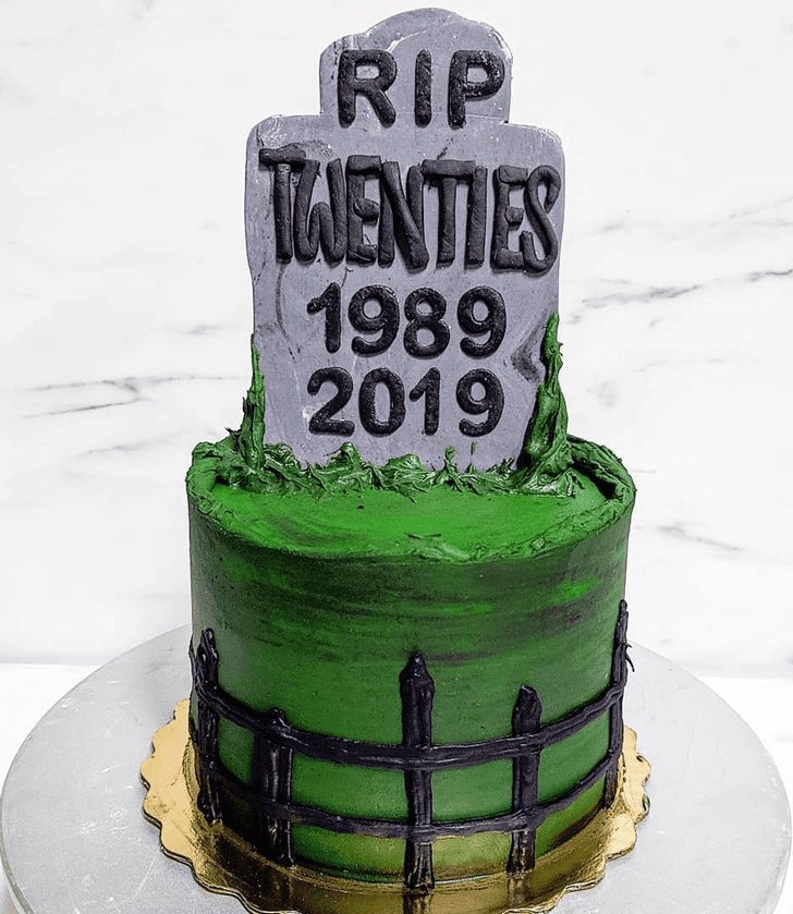 Resplendent Tombstone Cake