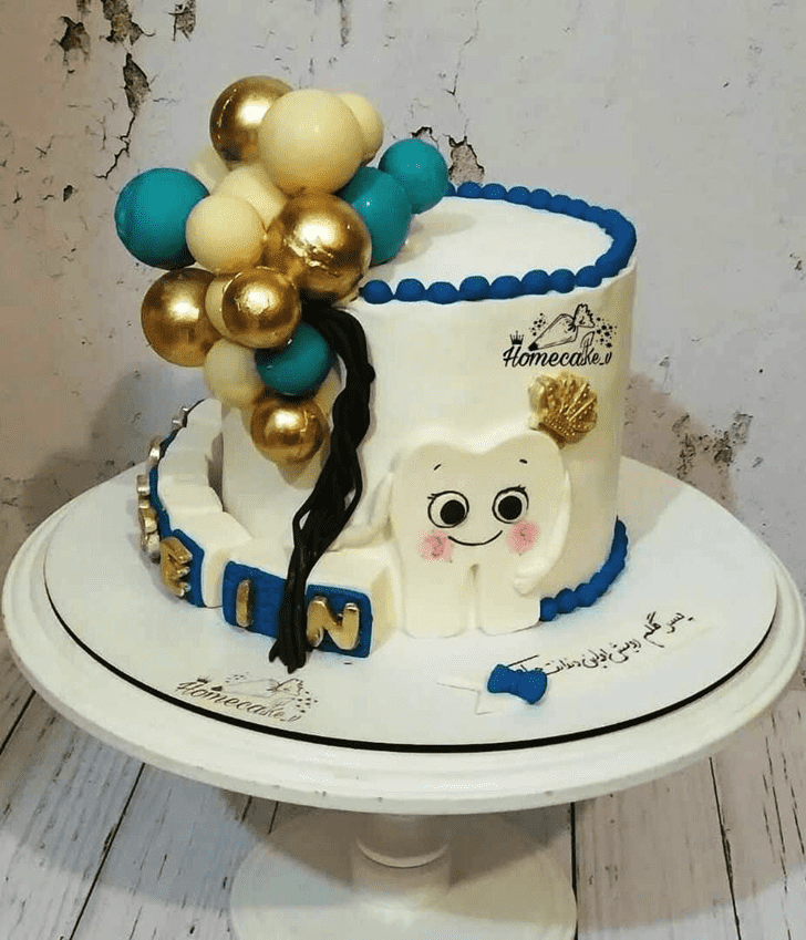 Classy Tooth Cake