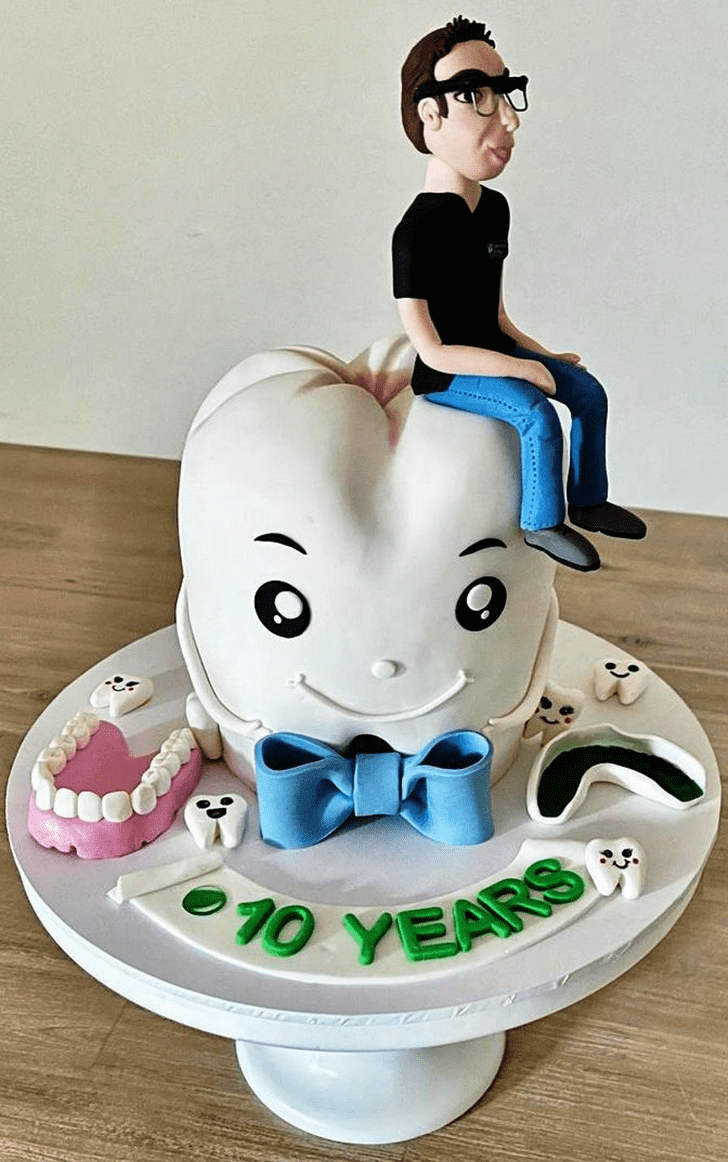 Enthralling Tooth Cake