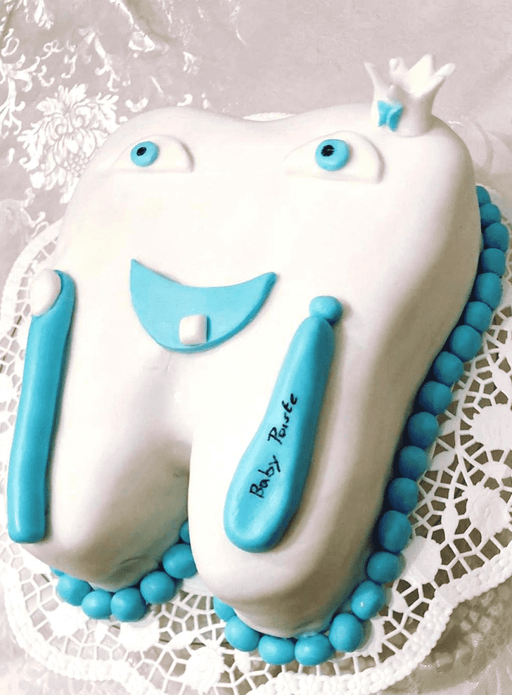 Lovely Tooth Cake Design
