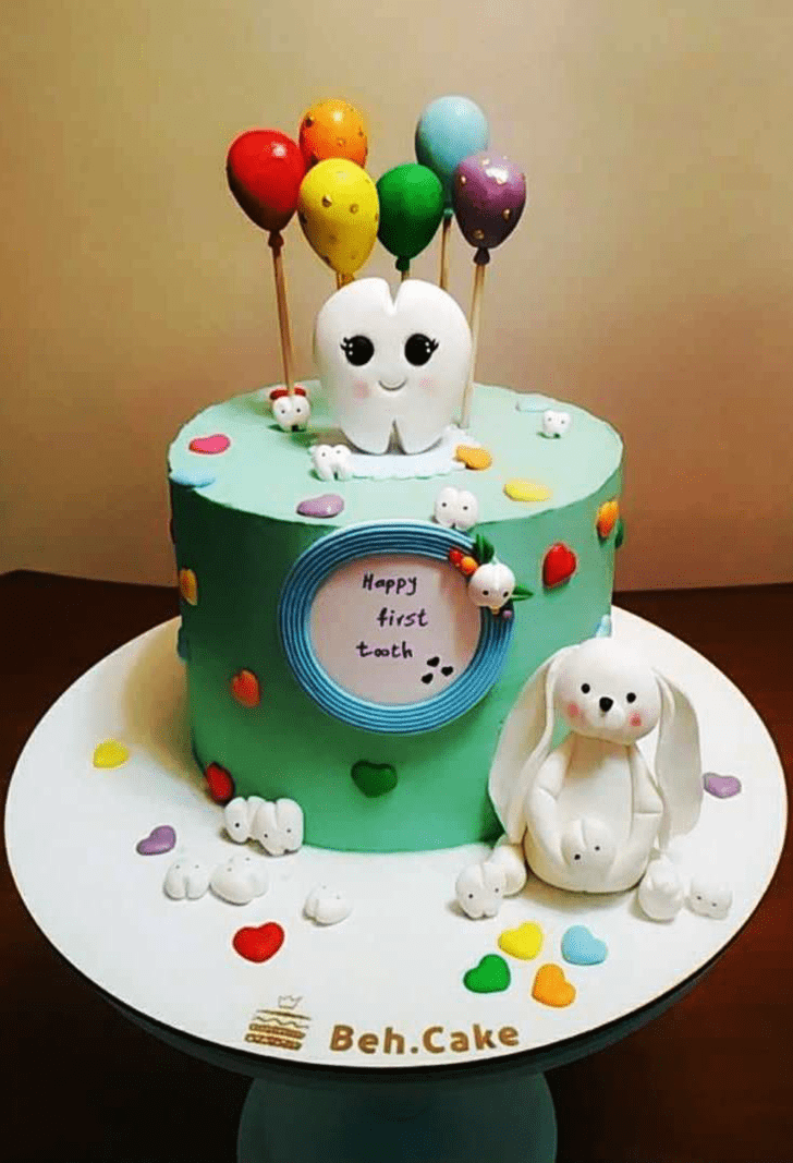 Pretty Tooth Cake