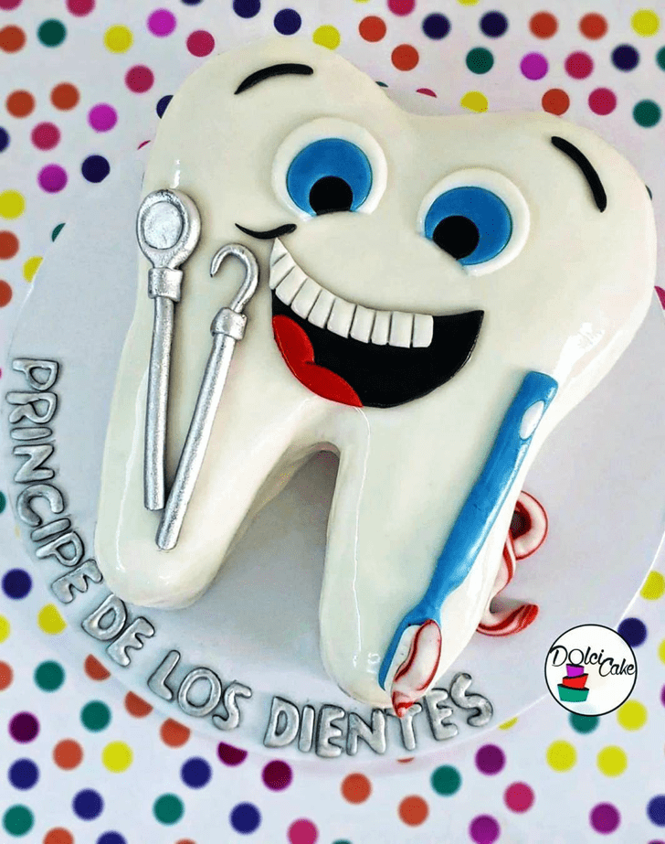 Wonderful Tooth Cake Design