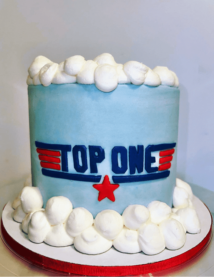 Delightful Top Gun Cake