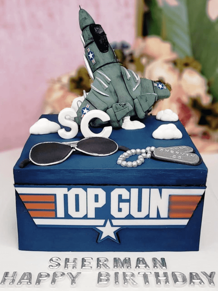 Excellent Top Gun Cake