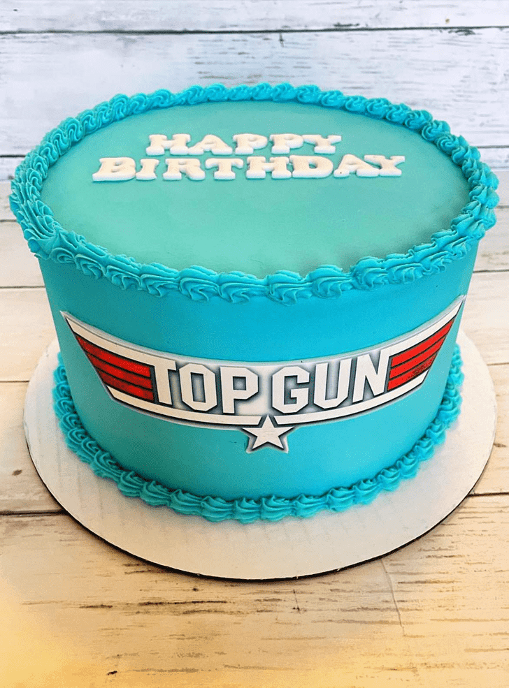 Fine Top Gun Cake