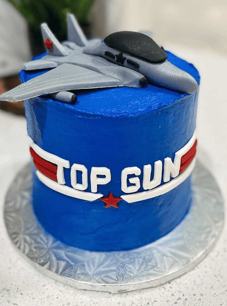 Graceful Top Gun Cake