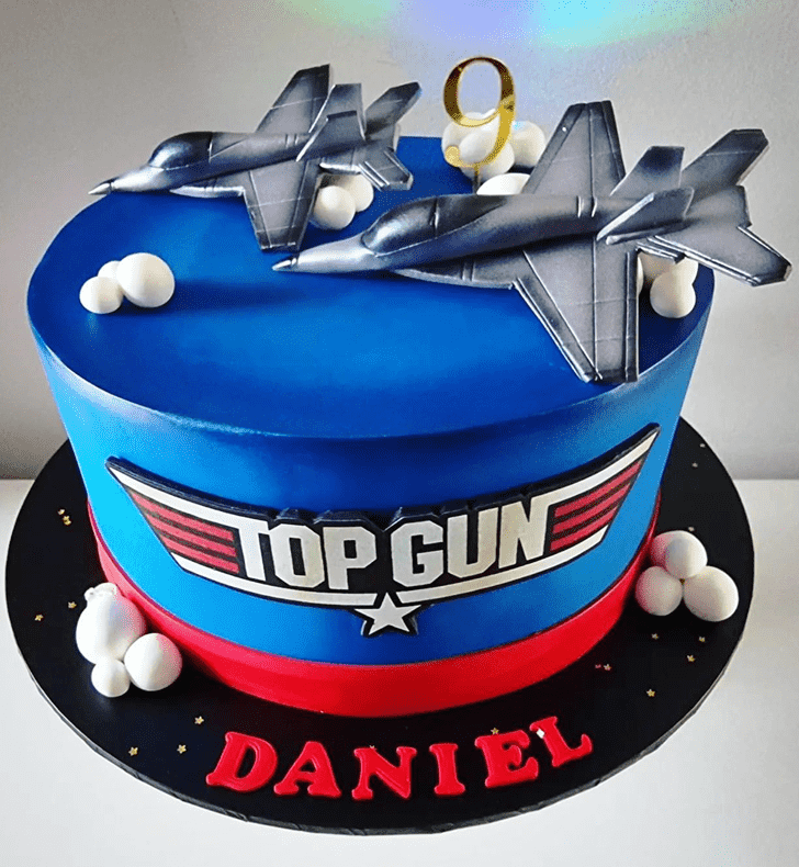 Handsome Top Gun Cake