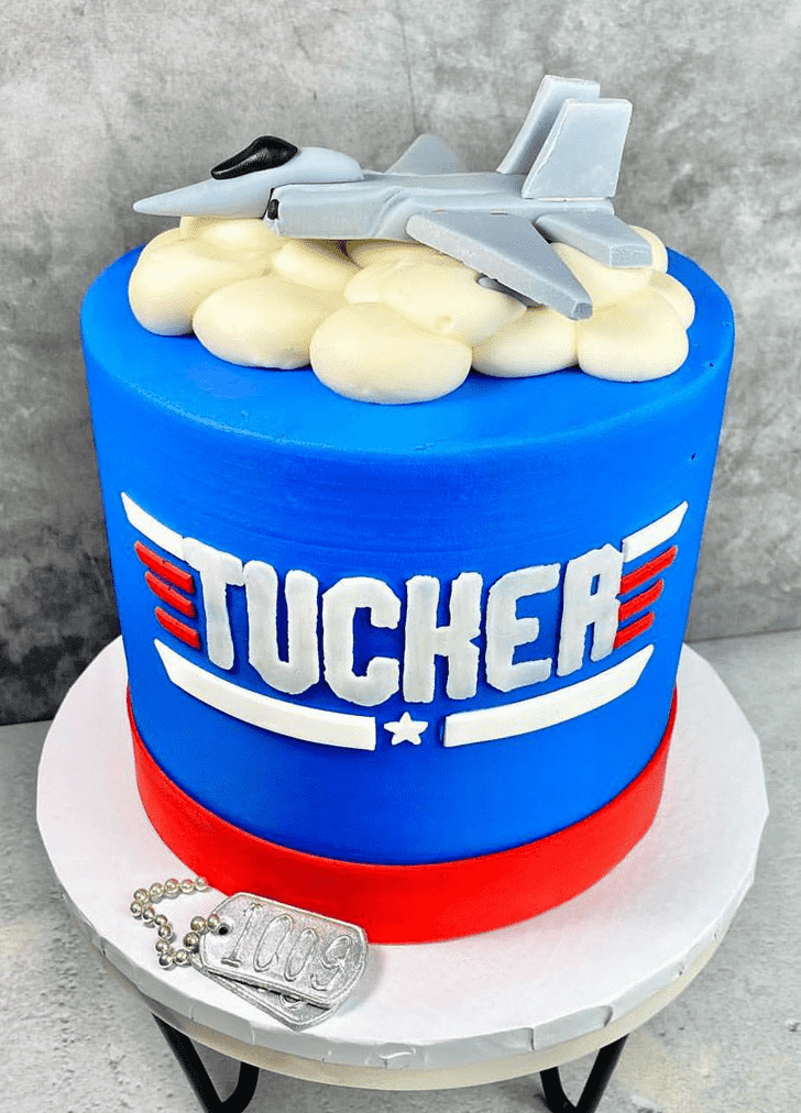 Lovely Top Gun Cake Design