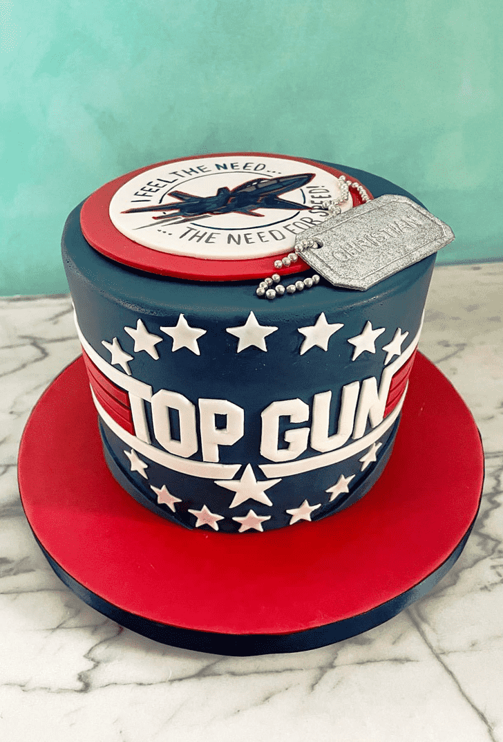 Marvelous Top Gun Cake