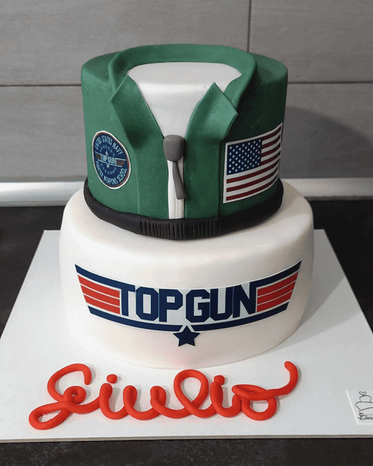 Pleasing Top Gun Cake