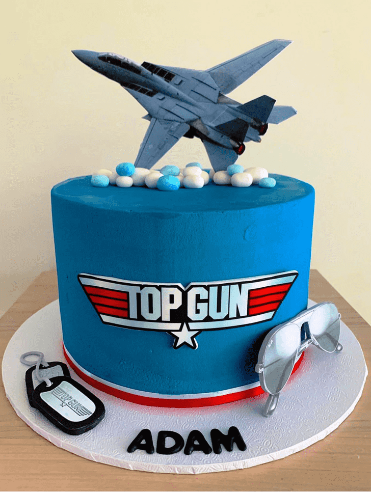 Ravishing Top Gun Cake