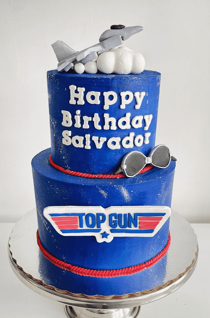 Refined Top Gun Cake
