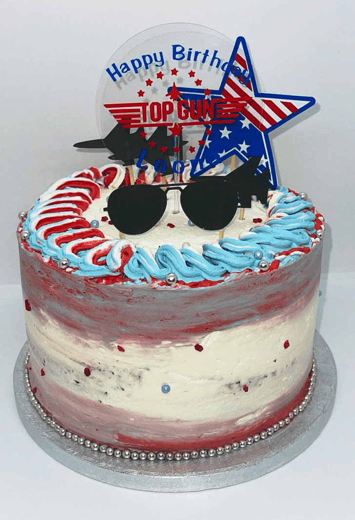 Slightly Top Gun Cake