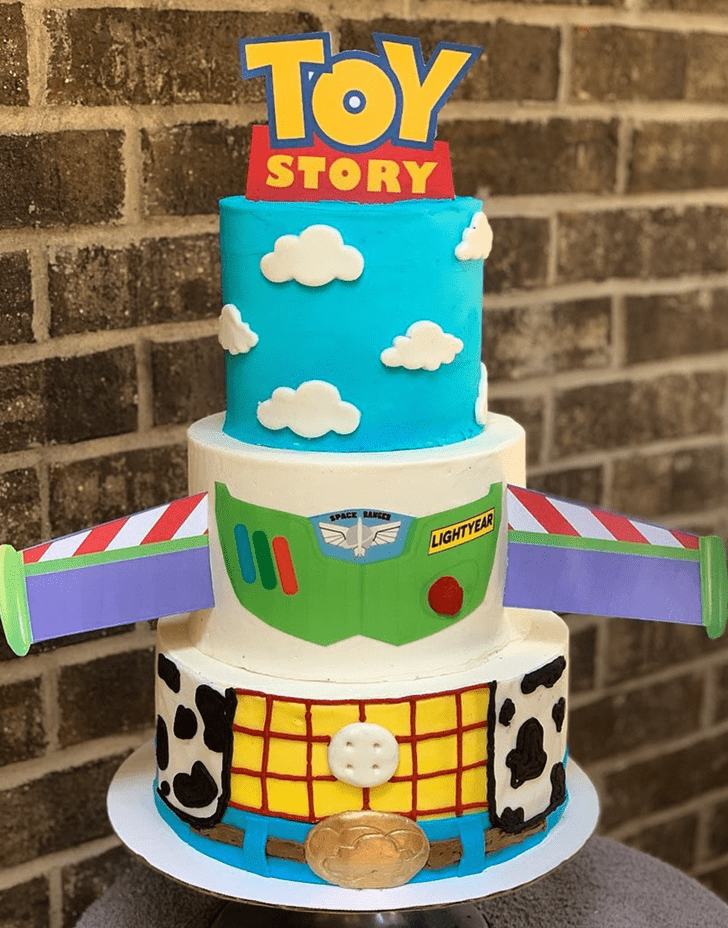 Alluring Toy Story Cake