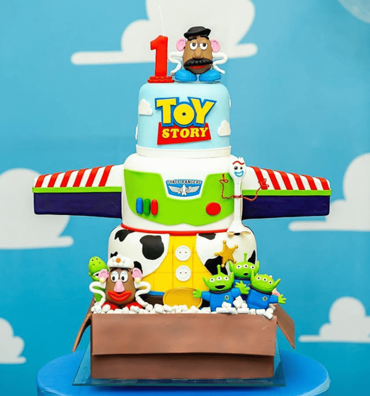 Bewitching Toy Story Cake