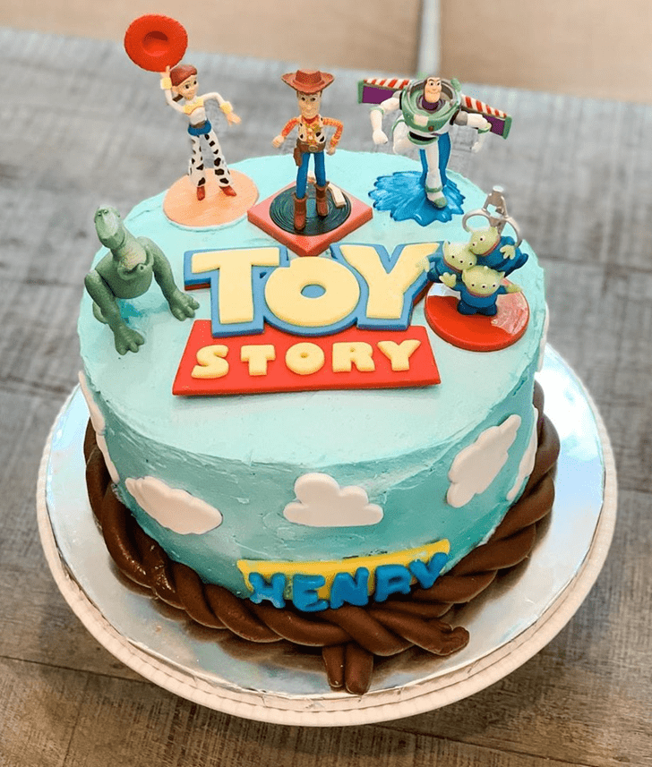Charming Toy Story Cake