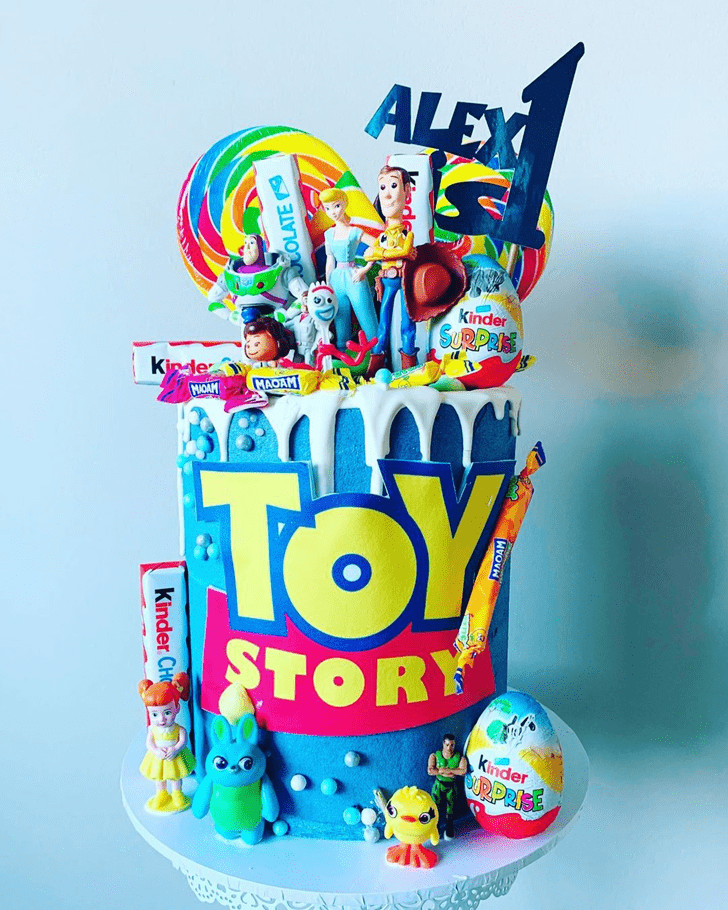 Toy Story Drip Cake | Birthday party cake, Toy story cakes, Toy story  birthday party