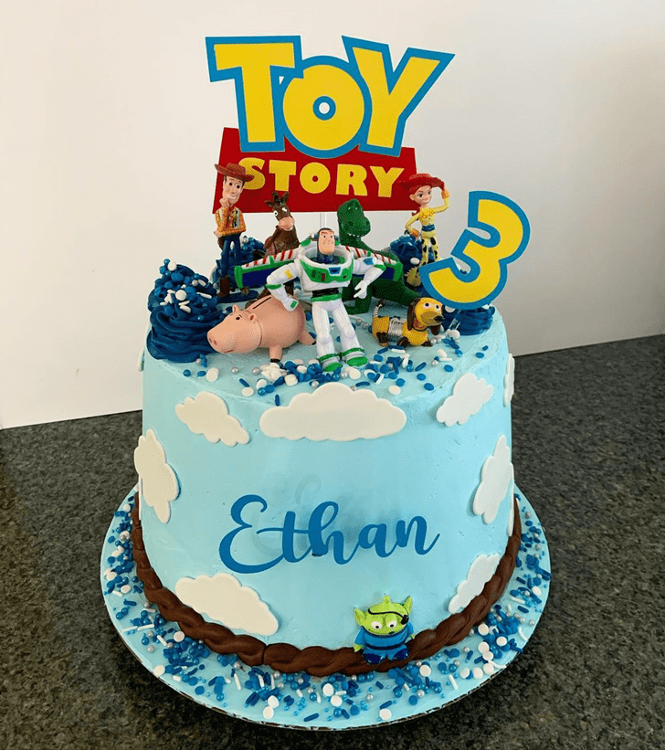 Mesmeric Toy Story Cake