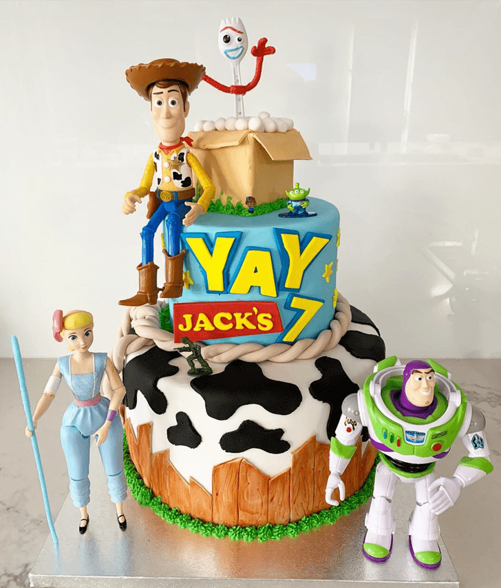Pleasing Toy Story Cake