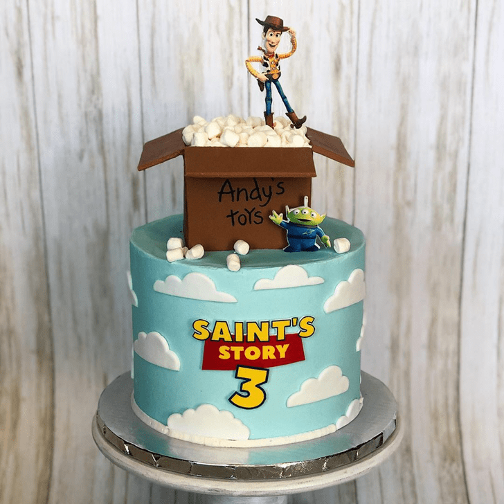 Refined Toy Story Cake