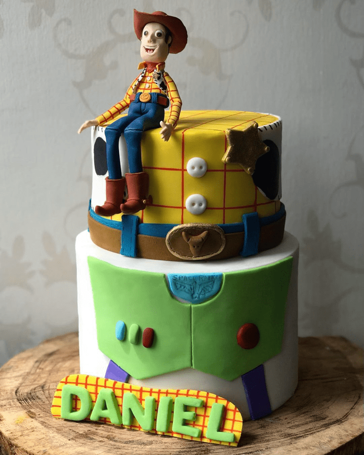 Resplendent Toy Story Cake