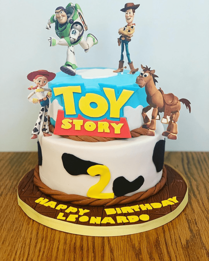 Wonderful Toy Story Cake Design