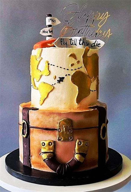 Admirable Travel Cake Design