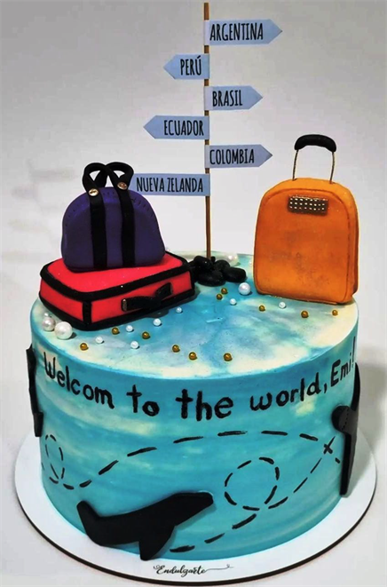 Appealing Travel Cake