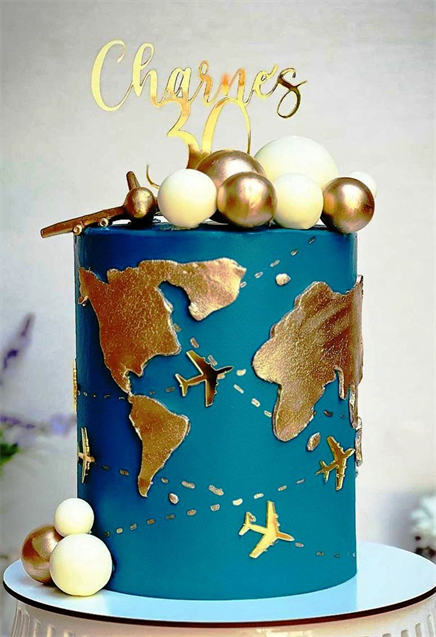 Captivating Travel Cake