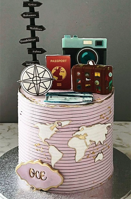 Cute Travel Cake