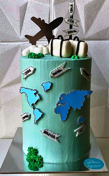 Enticing Travel Cake
