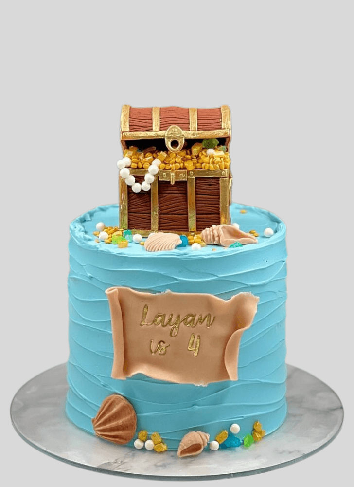 Enticing Treasure Cake