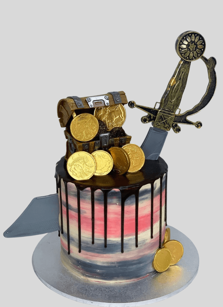 Good Looking Treasure Cake