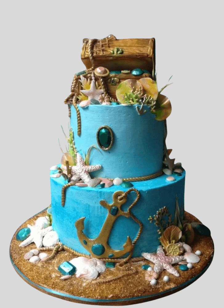 Lovely Treasure Cake Design