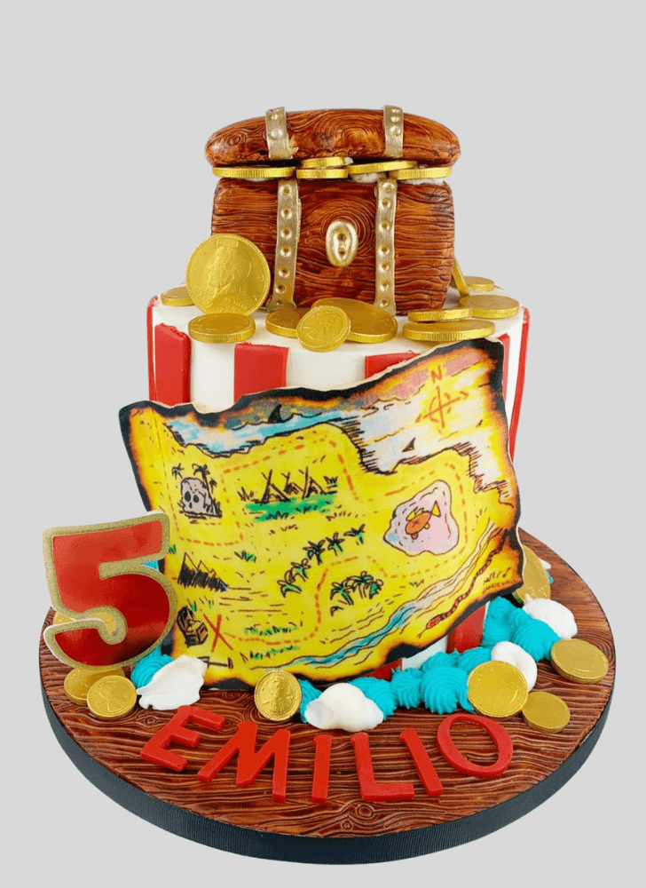 Shapely Treasure Cake