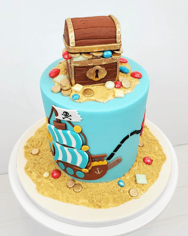 Cute Treasure Cake