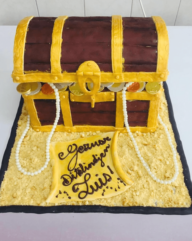 Dazzling Treasure Cake