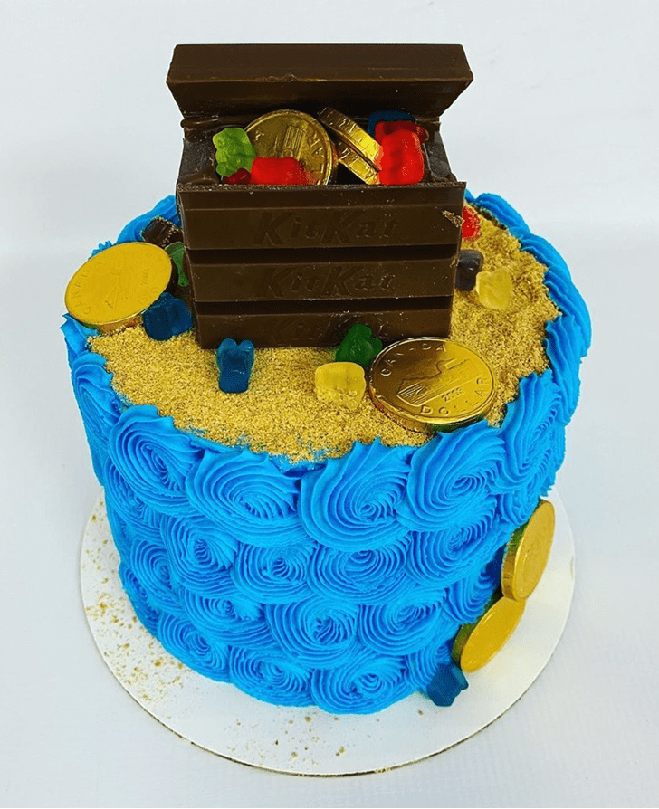 Radiant Treasure Cake