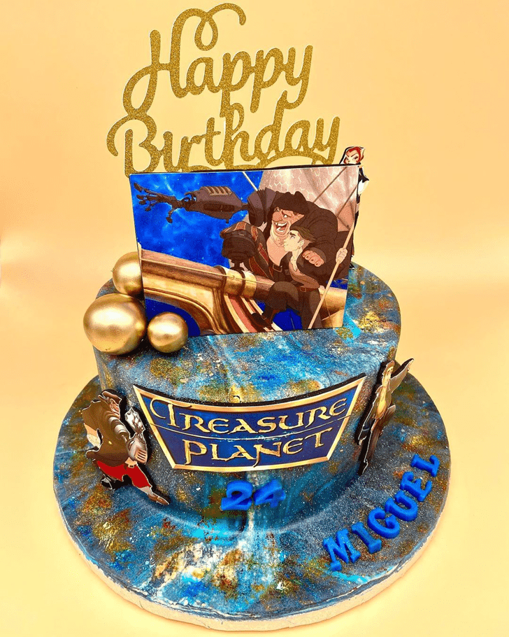 Adorable Treasure Planet Cake