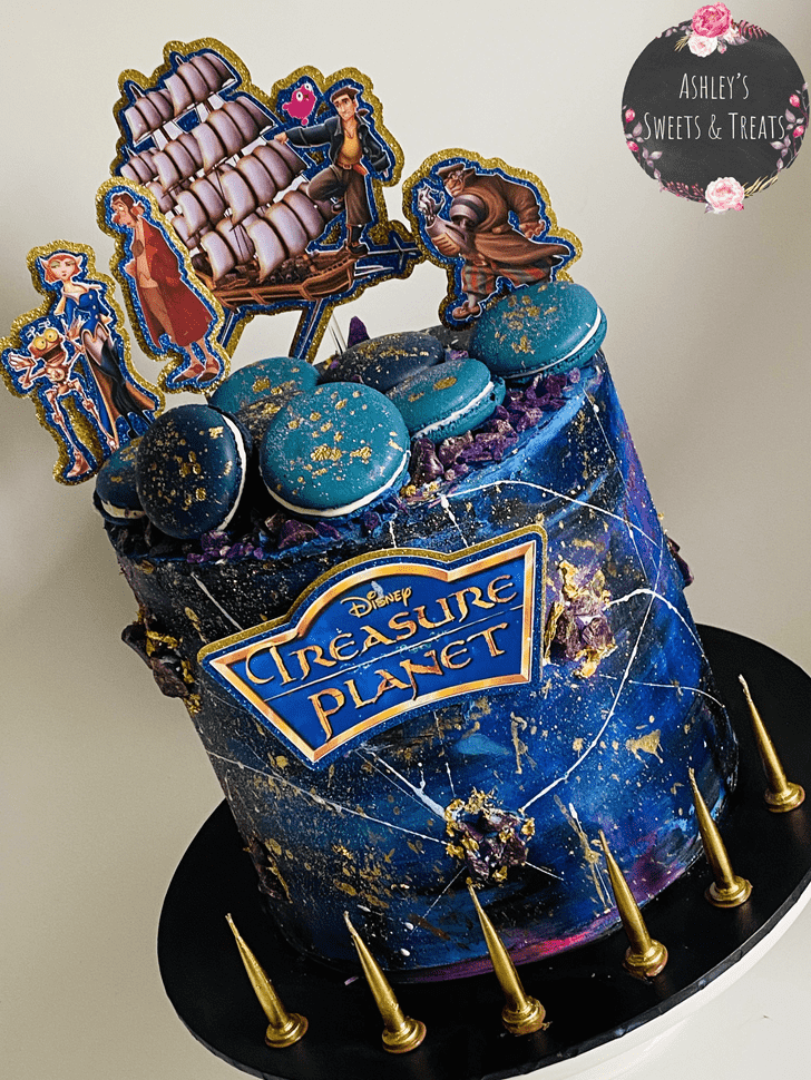 Alluring Treasure Planet Cake