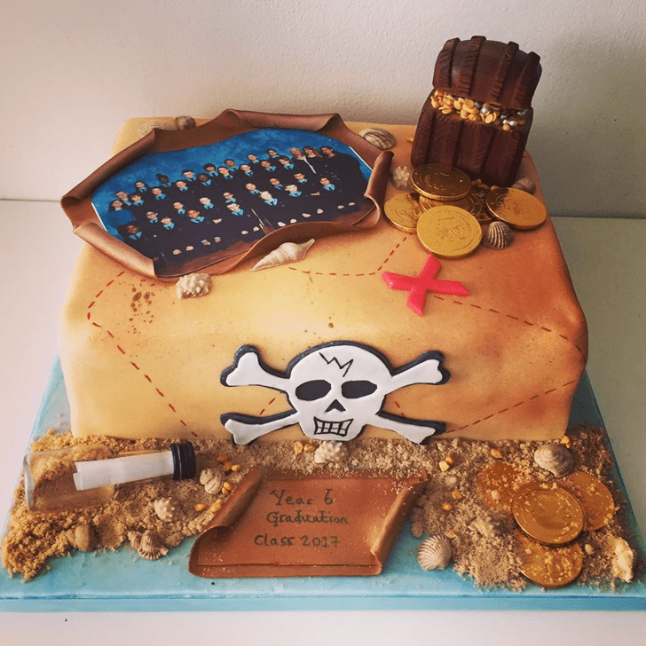 Enticing Treasure Island Cake