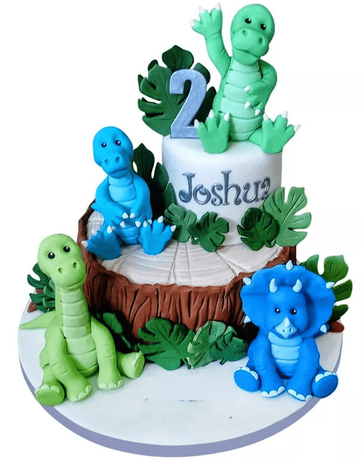 Excellent Triceratops Cake