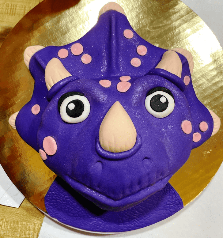 Fair Triceratops Cake